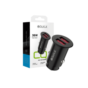 Dual USB-A 36W Fast Car Charger