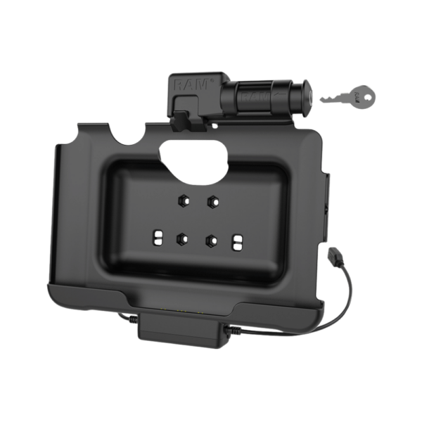 RAM Key Lock Powered Data Cradle for Tab Active Pro