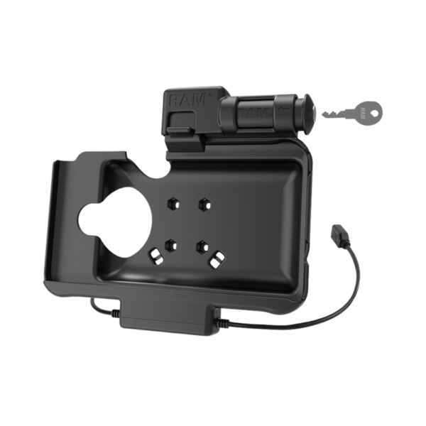 RAM Skin Key-Locking Power Data Cradle Tab Active2